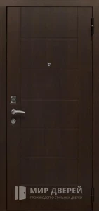 Наружная дверь с МДФ на дачу №4 внешняя